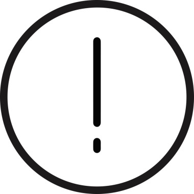 Dikkat simgesi simgesi vektör resimleme uyarısı