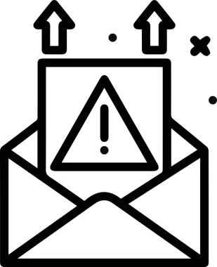 Dikkat simgesi simgesi vektör resimleme uyarısı