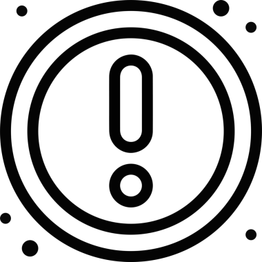 Dikkat simgesi simgesi vektör resimleme uyarısı