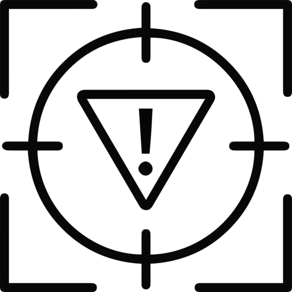 Dikkat simgesi simgesi vektör resimleme uyarısı