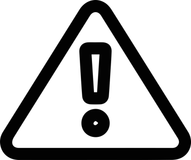 Dikkat simgesi simgesi vektör resimleme uyarısı