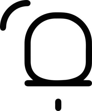 Dikkat simgesi simgesi vektör resimleme uyarısı