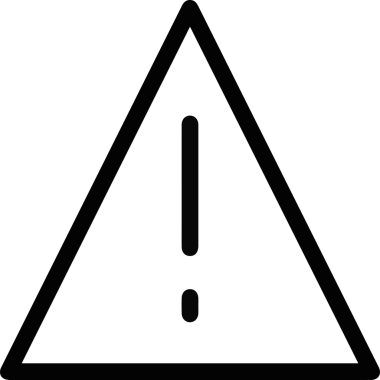 Dikkat simgesi simgesi vektör resimleme uyarısı