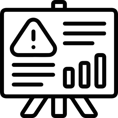 Dikkat simgesi simgesi vektör resimleme uyarısı