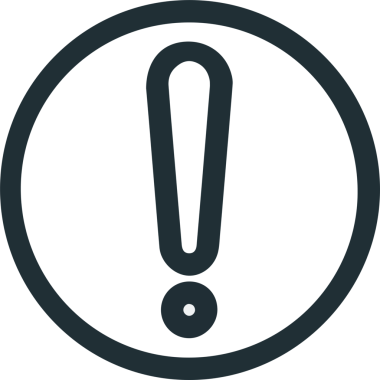 Dikkat simgesi simgesi vektör resimleme uyarısı