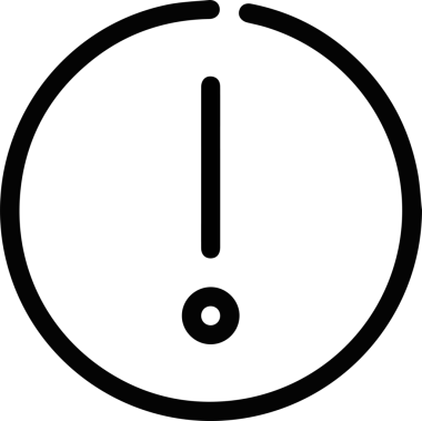 Dikkat simgesi simgesi vektör resimleme uyarısı
