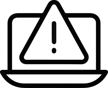 Dikkat simgesi simgesi vektör resimleme uyarısı