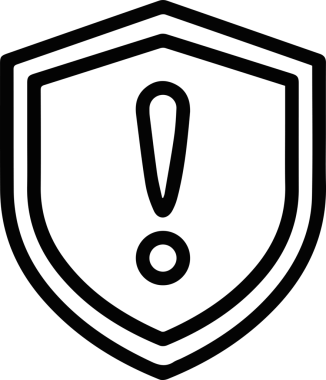 Dikkat simgesi simgesi vektör resimleme uyarısı