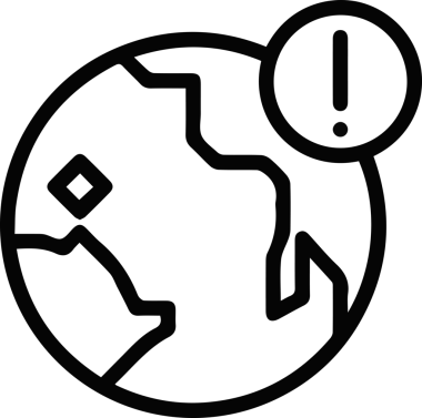 Dikkat simgesi simgesi vektör resimleme uyarısı