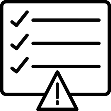 Dikkat simgesi simgesi vektör resimleme uyarısı