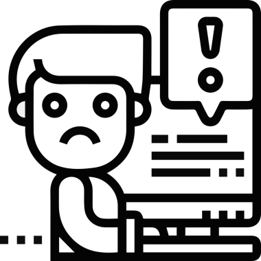 Dikkat simgesi simgesi vektör resimleme uyarısı