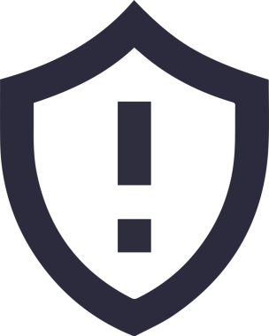 Dikkat simgesi simgesi vektör resimleme uyarısı