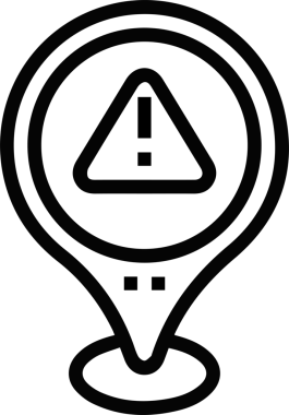 Dikkat simgesi simgesi vektör resimleme uyarısı