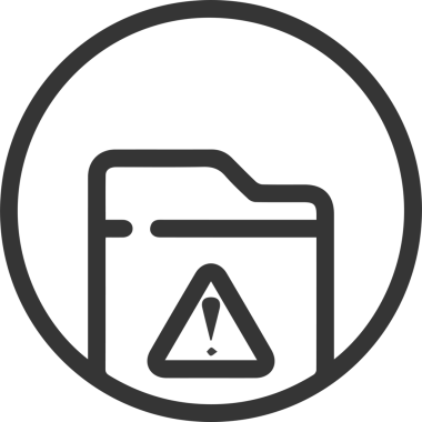 Dikkat simgesi simgesi vektör resimleme uyarısı