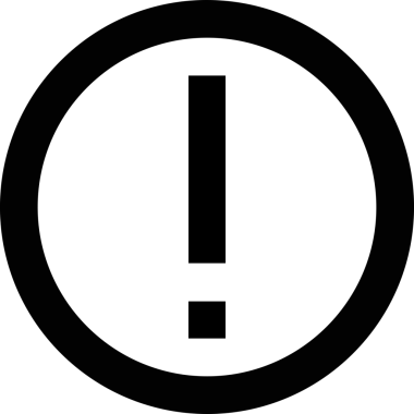 Dikkat simgesi simgesi vektör resimleme uyarısı