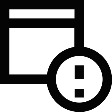 Dikkat simgesi simgesi vektör resimleme uyarısı