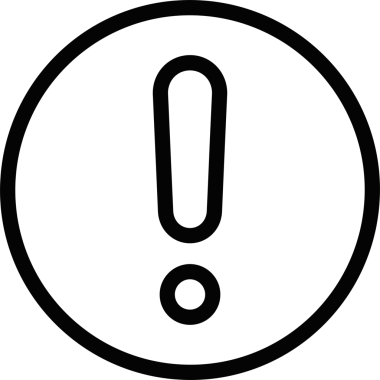 Dikkat simgesi simgesi vektör resimleme uyarısı