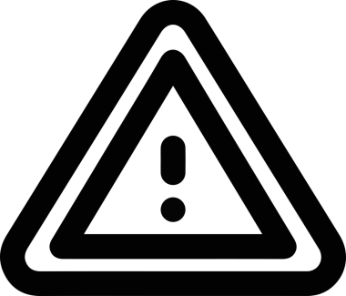 Dikkat simgesi simgesi vektör resimleme uyarısı