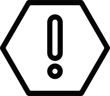 Dikkat simgesi simgesi vektör resimleme uyarısı