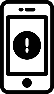 Dikkat simgesi simgesi vektör resimleme uyarısı