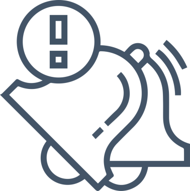 Dikkat simgesi simgesi vektör resimleme uyarısı