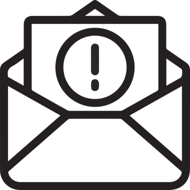 Dikkat simgesi simgesi vektör resimleme uyarısı