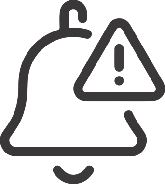 Dikkat simgesi simgesi vektör resimleme uyarısı