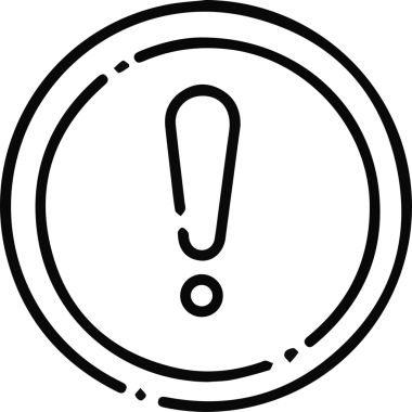 Dikkat simgesi simgesi vektör resimleme uyarısı