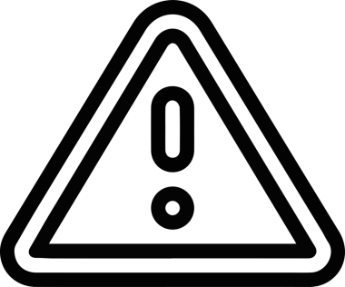 Dikkat simgesi simgesi vektör resimleme uyarısı