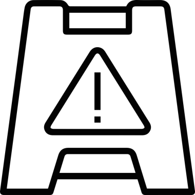 Dikkat simgesi simgesi vektör resimleme uyarısı