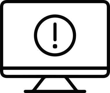 Dikkat simgesi simgesi vektör resimleme uyarısı