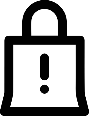 Dikkat simgesi simgesi vektör resimleme uyarısı