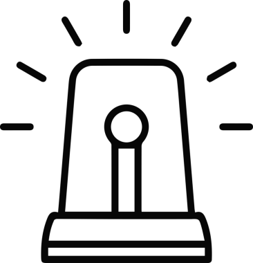 Dikkat simgesi simgesi vektör resimleme uyarısı