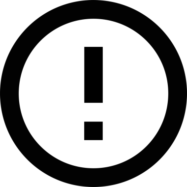 Dikkat simgesi simgesi vektör resimleme uyarısı