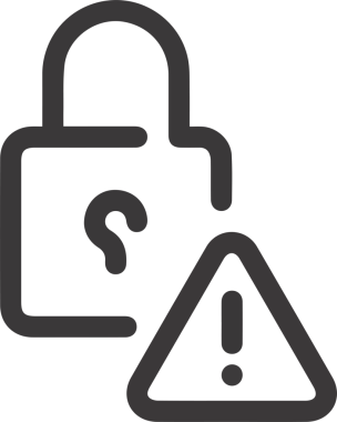 Dikkat simgesi simgesi vektör resimleme uyarısı