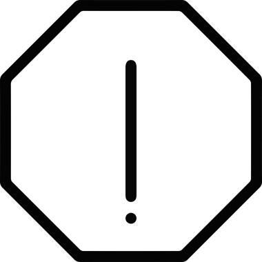 Dikkat simgesi simgesi vektör resimleme uyarısı