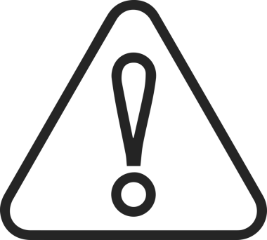 Dikkat simgesi simgesi vektör resimleme uyarısı