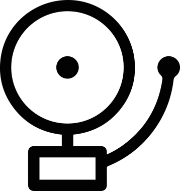 Dikkat simgesi simgesi vektör resimleme uyarısı