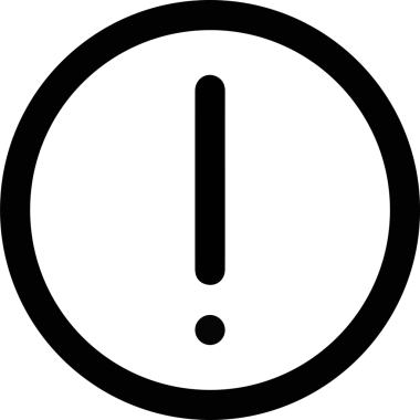 Dikkat simgesi simgesi vektör resimleme uyarısı