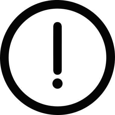 Dikkat simgesi simgesi vektör resimleme uyarısı