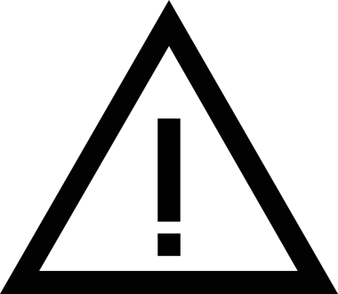 Dikkat simgesi simgesi vektör resimleme uyarısı