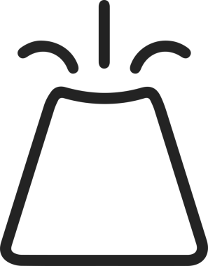 Dikkat simgesi simgesi vektör resimleme uyarısı