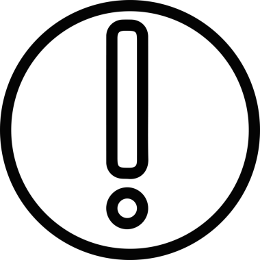 Dikkat simgesi simgesi vektör resimleme uyarısı