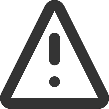 Dikkat simgesi simgesi vektör resimleme uyarısı