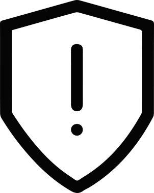 Dikkat simgesi simgesi vektör resimleme uyarısı