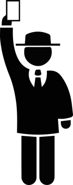 Dikkat simgesi simgesi vektör resimleme uyarısı