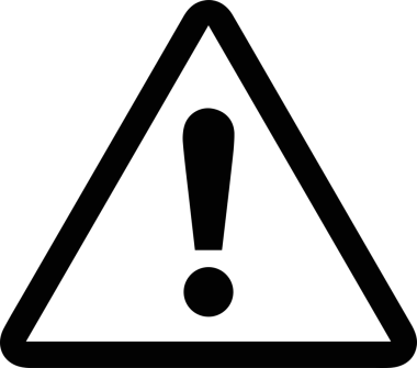 Dikkat simgesi simgesi vektör resimleme uyarısı