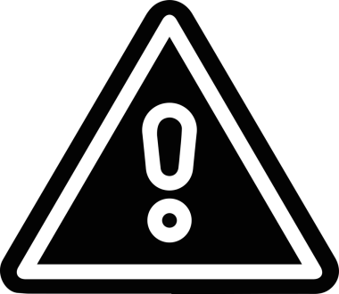 Dikkat simgesi simgesi vektör resimleme uyarısı