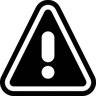 Dikkat simgesi simgesi vektör resimleme uyarısı