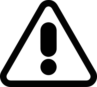 Dikkat simgesi simgesi vektör resimleme uyarısı